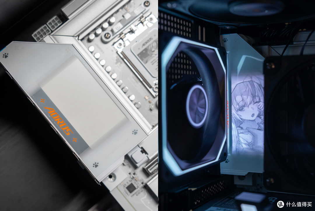 二次元必备!技嘉B850 AORUS ELITE-P ICE雕妹主板测评