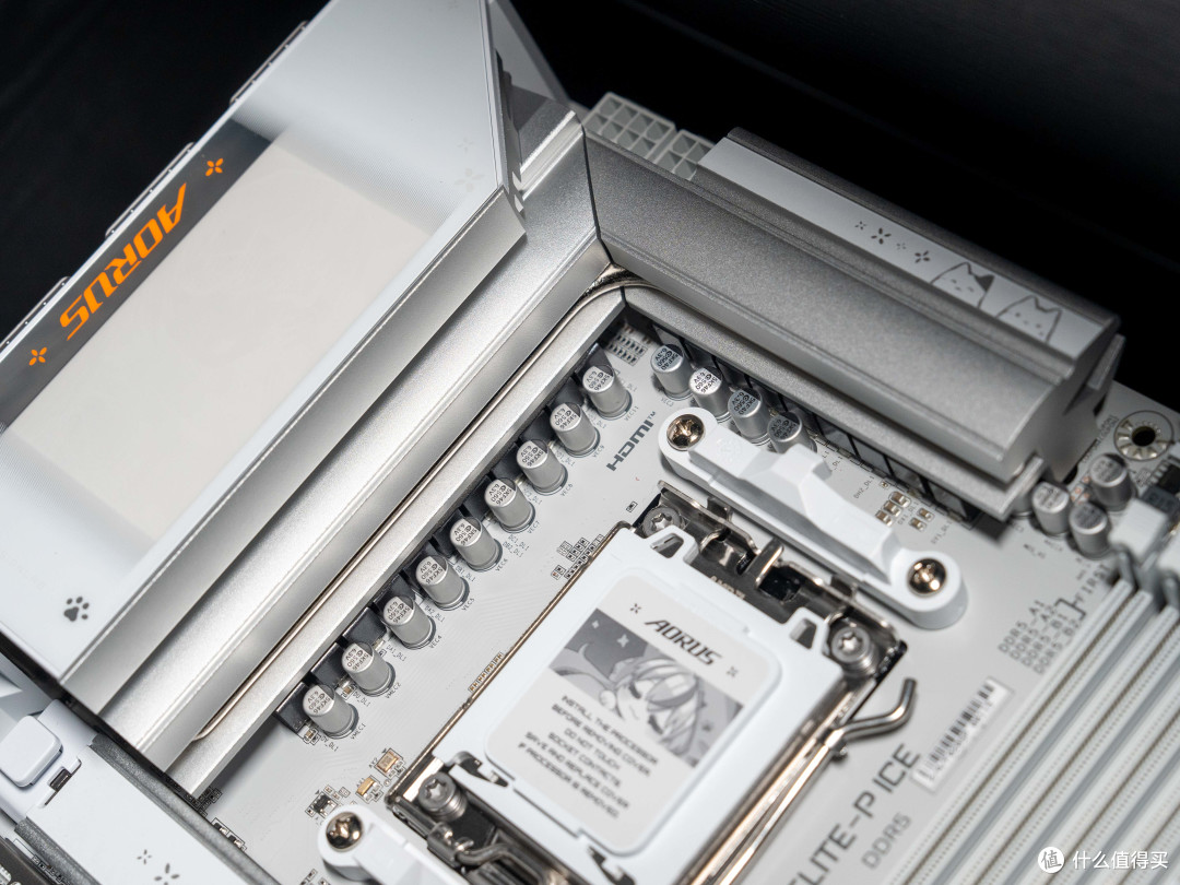 二次元必备!技嘉B850 AORUS ELITE-P ICE雕妹主板测评