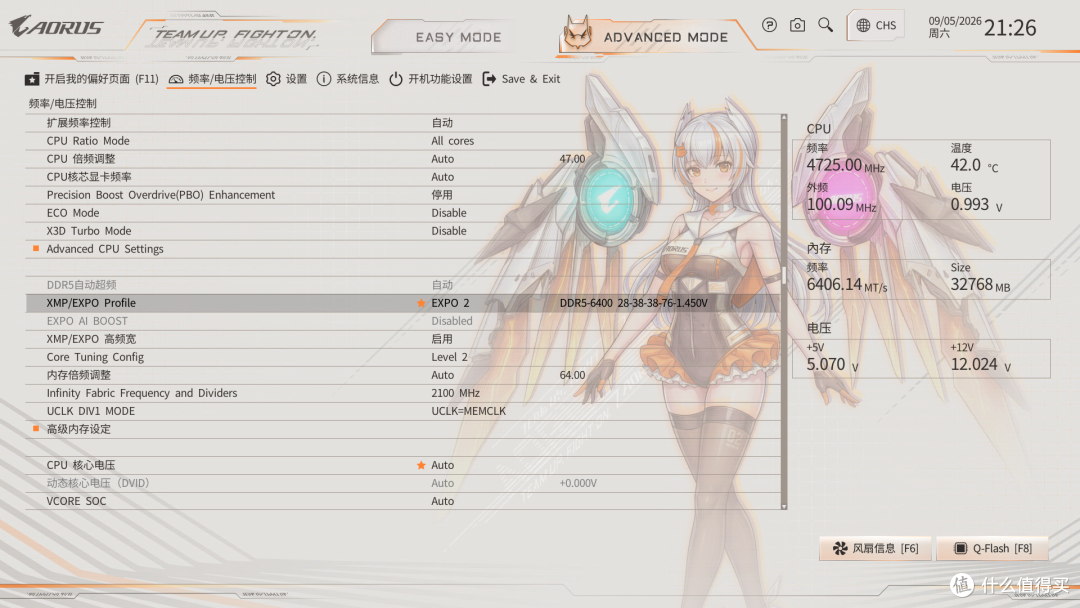 二次元必备!技嘉B850 AORUS ELITE-P ICE雕妹主板测评