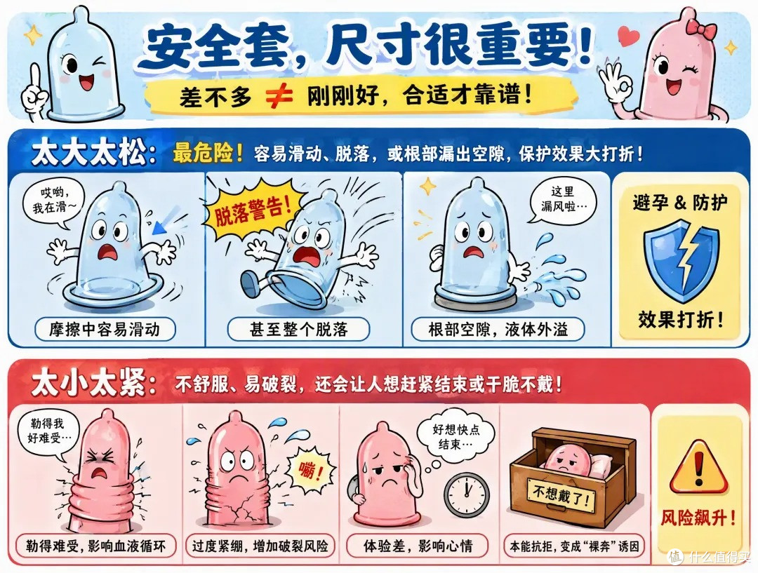 安全套尺寸到底怎么选?大多数人可能会选错