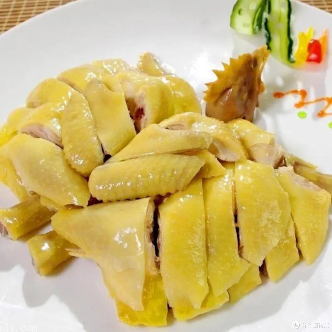 皮黄肉嫩，一味白切鸡