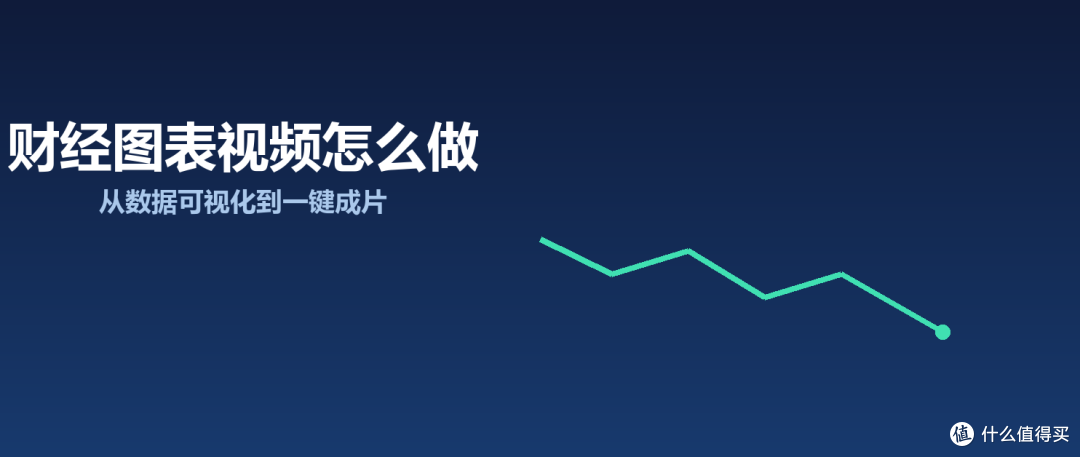 财经图表视频怎么做？从数据可视化到一键成片的3个场景