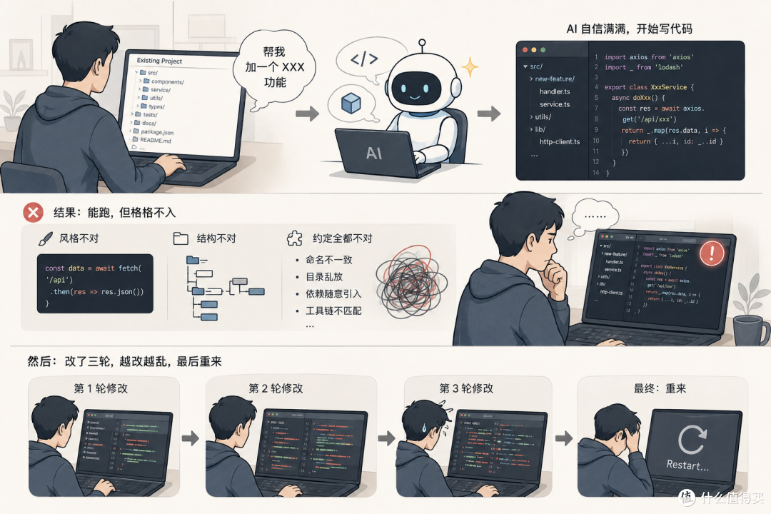 04｜冷启动一个旧项目，怎么让 AI 快速看懂代码