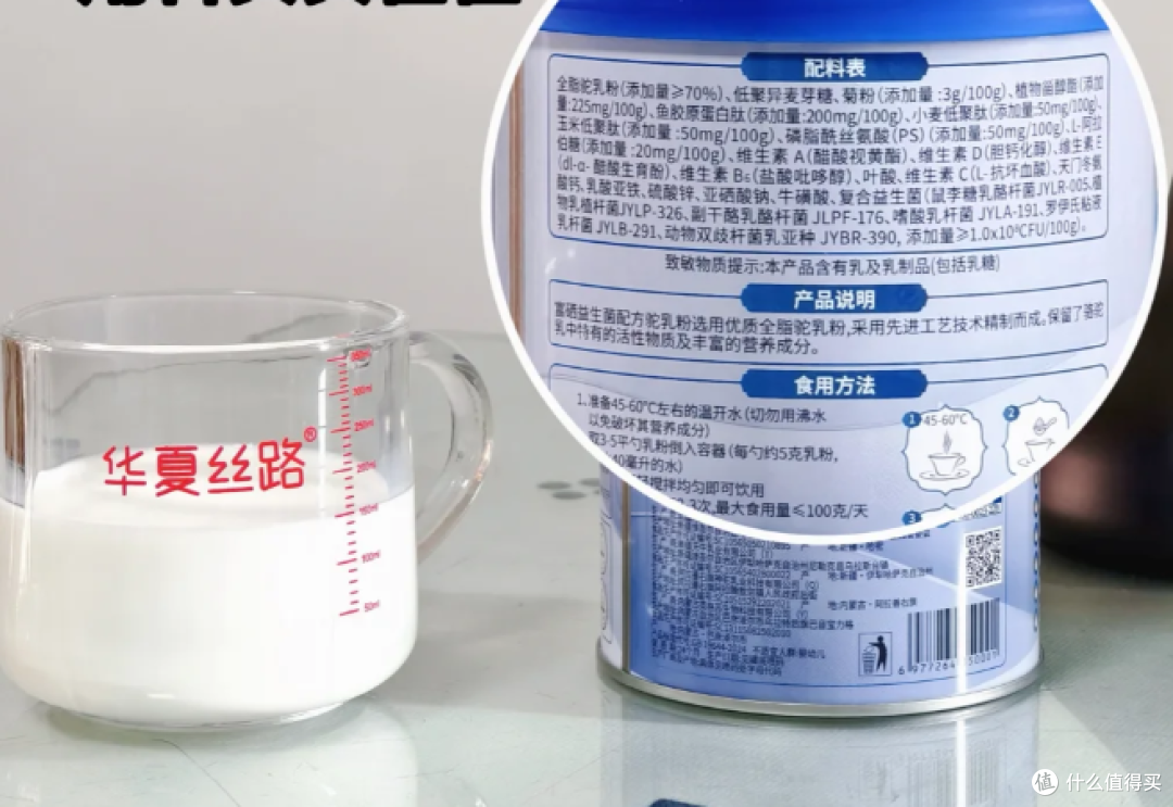 花时间扒完检测报告|聊聊饮用一段时间的驼奶粉