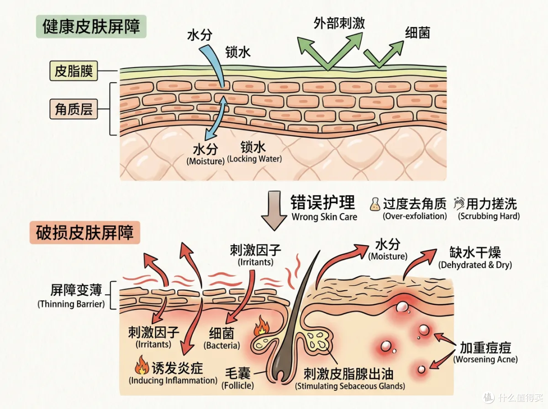 后背痘越长越多,还痒个不停?很可能是它在作祟