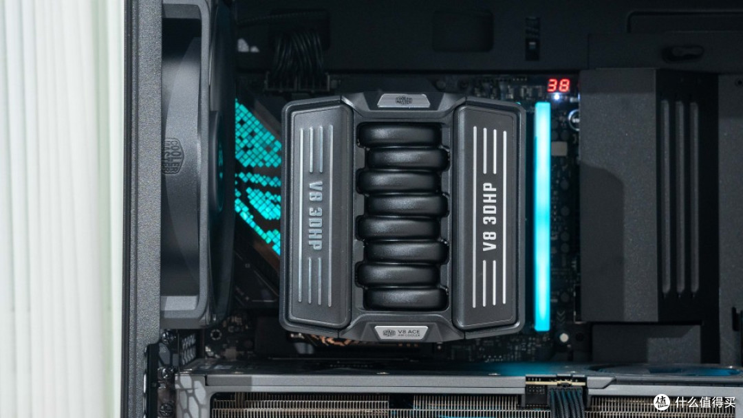 可变风冷:9850X3D+ROG STRIX X870E-E NEO+酷冷HAF II 500装机