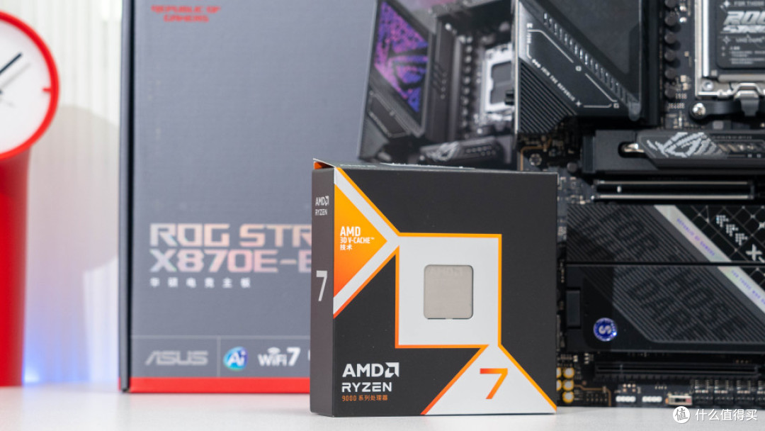 可变风冷:9850X3D+ROG STRIX X870E-E NEO+酷冷HAF II 500装机