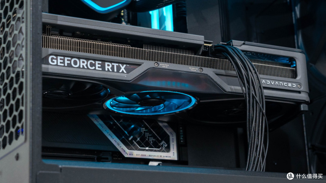 可变风冷:9850X3D+ROG STRIX X870E-E NEO+酷冷HAF II 500装机