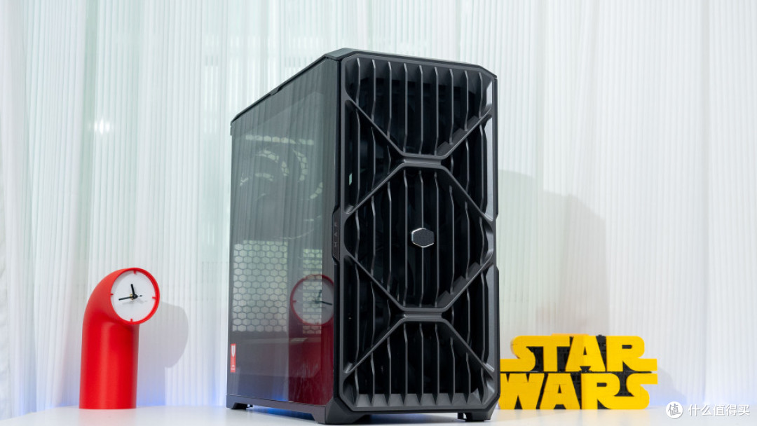 可变风冷:9850X3D+ROG STRIX X870E-E NEO+酷冷HAF II 500装机