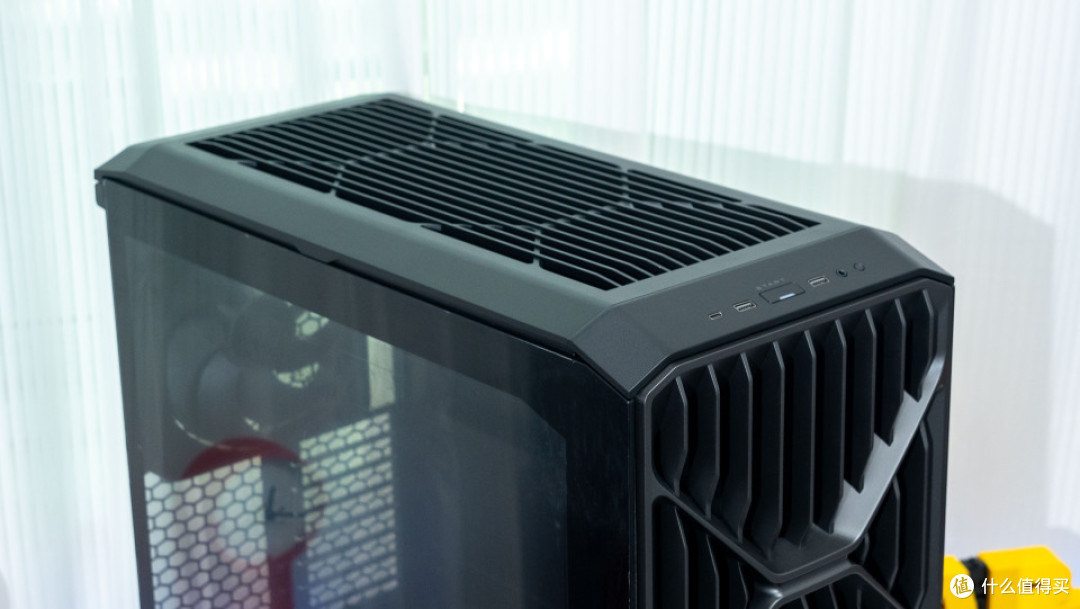 可变风冷:9850X3D+ROG STRIX X870E-E NEO+酷冷HAF II 500装机