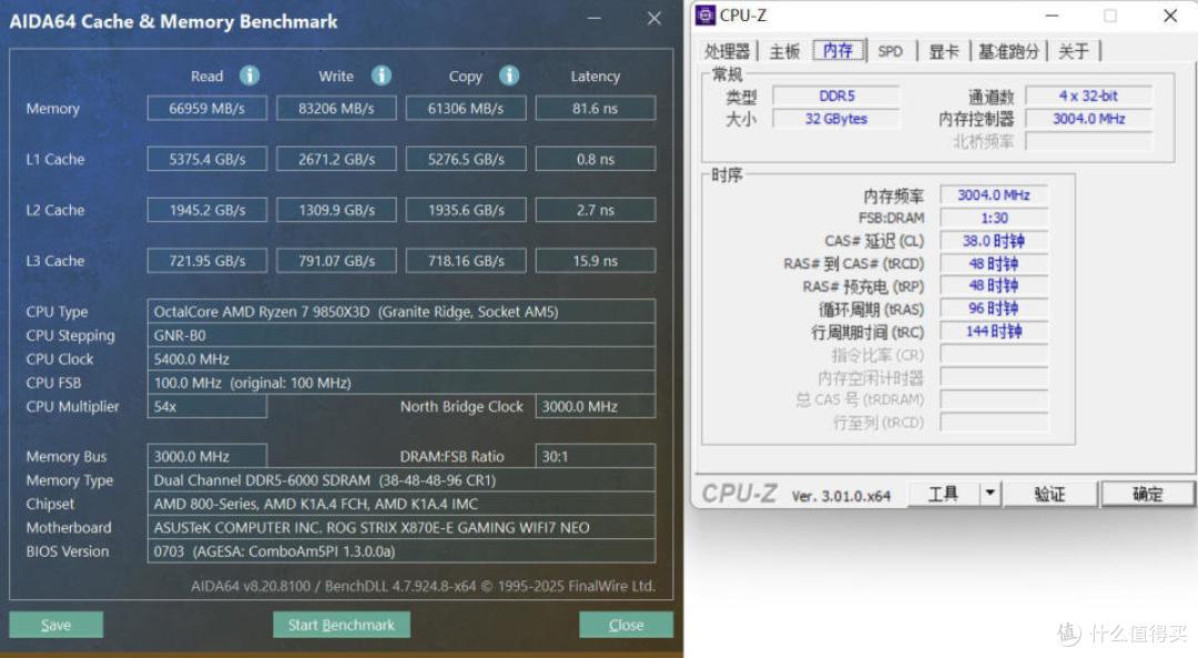 可变风冷:9850X3D+ROG STRIX X870E-E NEO+酷冷HAF II 500装机