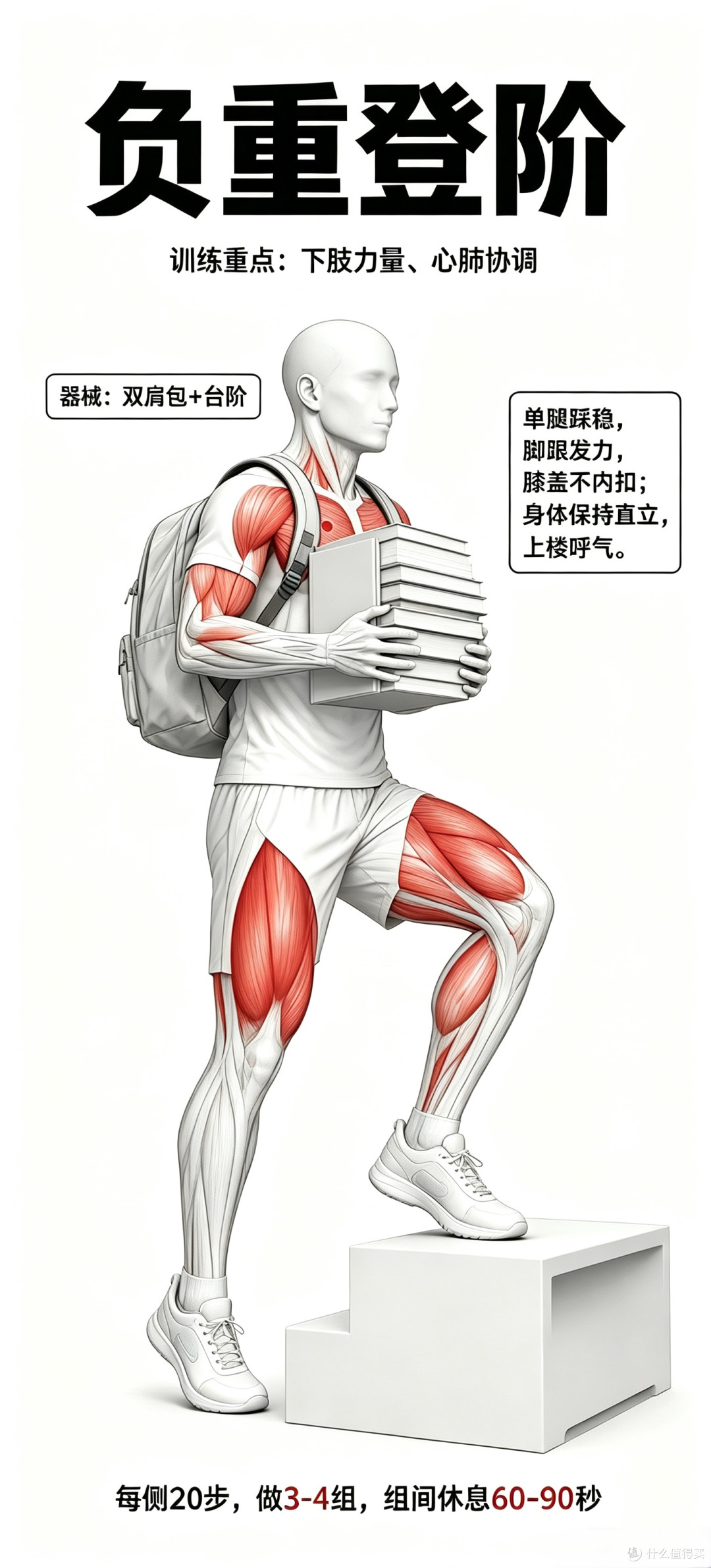 75岁王石HYROX小组第四！中年男人自己动手练体能