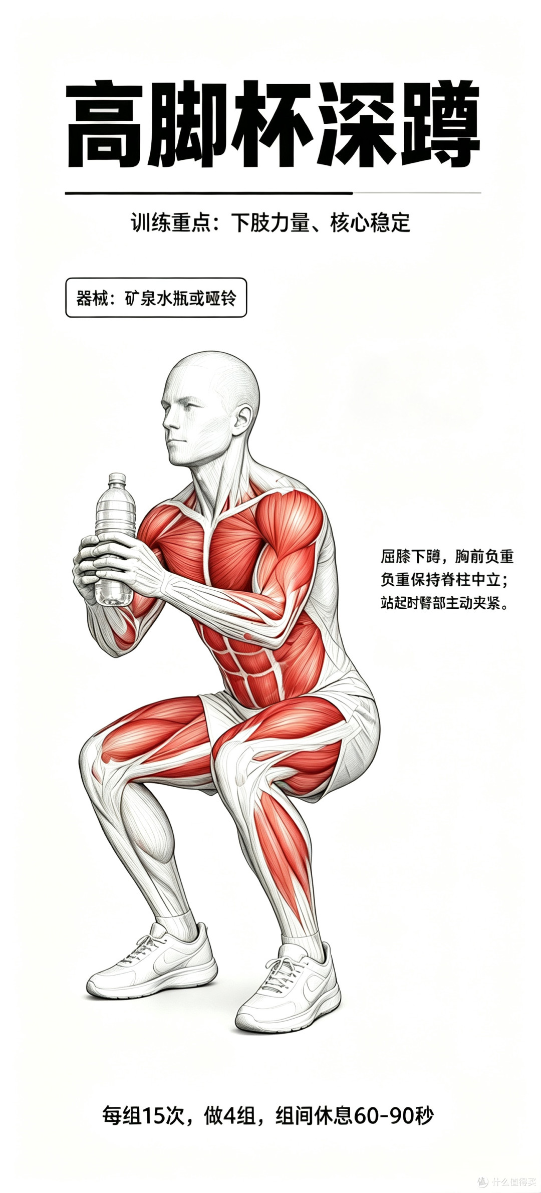 75岁王石HYROX小组第四！中年男人自己动手练体能