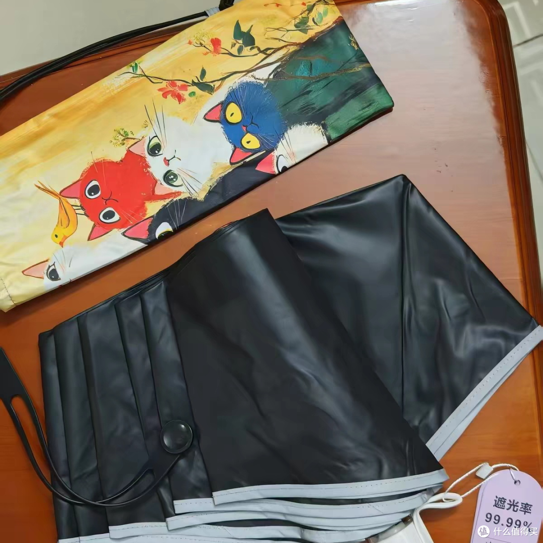 猫咪全自动折叠晴雨伞自用实测