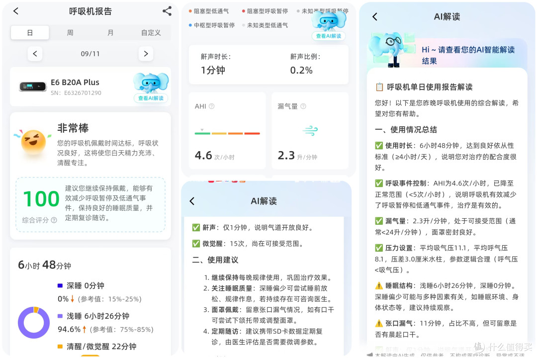 从"人适应机器"到"机器读懂人":瑞迈特E6开启AI睡眠治疗新范式。