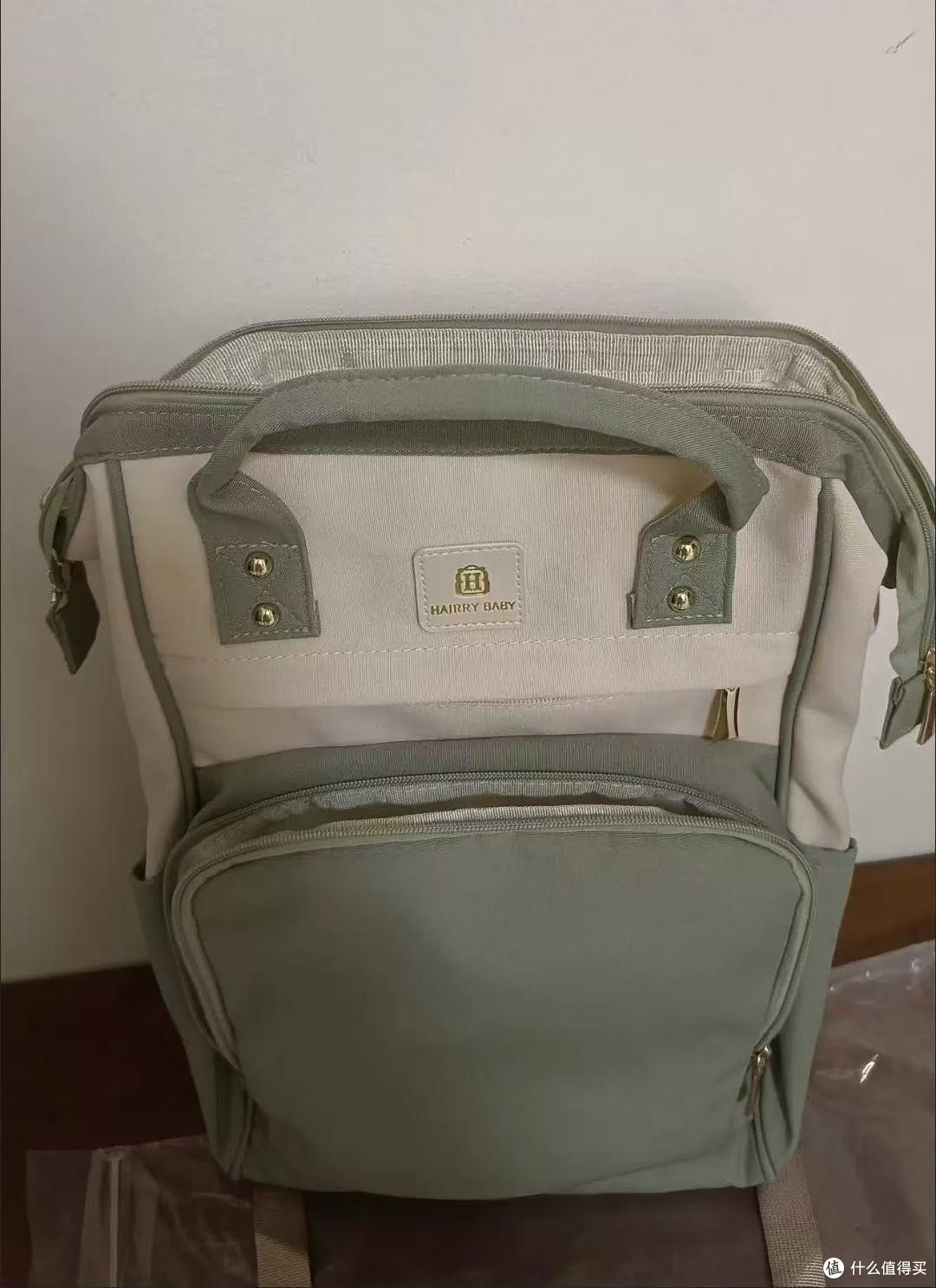 防水双肩妈咪包 出门不怕洒不怕淋