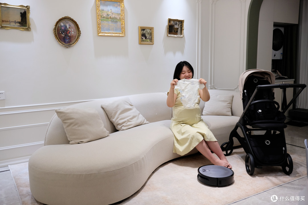 媳妇预产期倒计时,地面清洁这关我先过了—科沃斯X12S PRO帮大忙