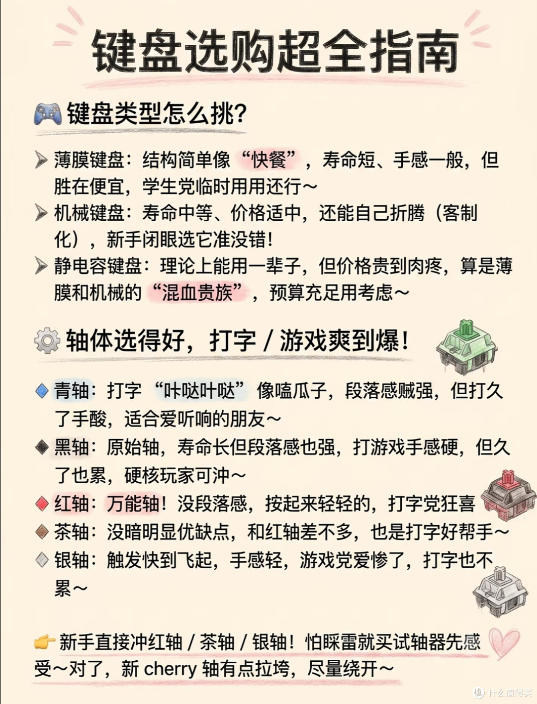 预算有限如何选键盘|拒绝光污染,优先核心体验