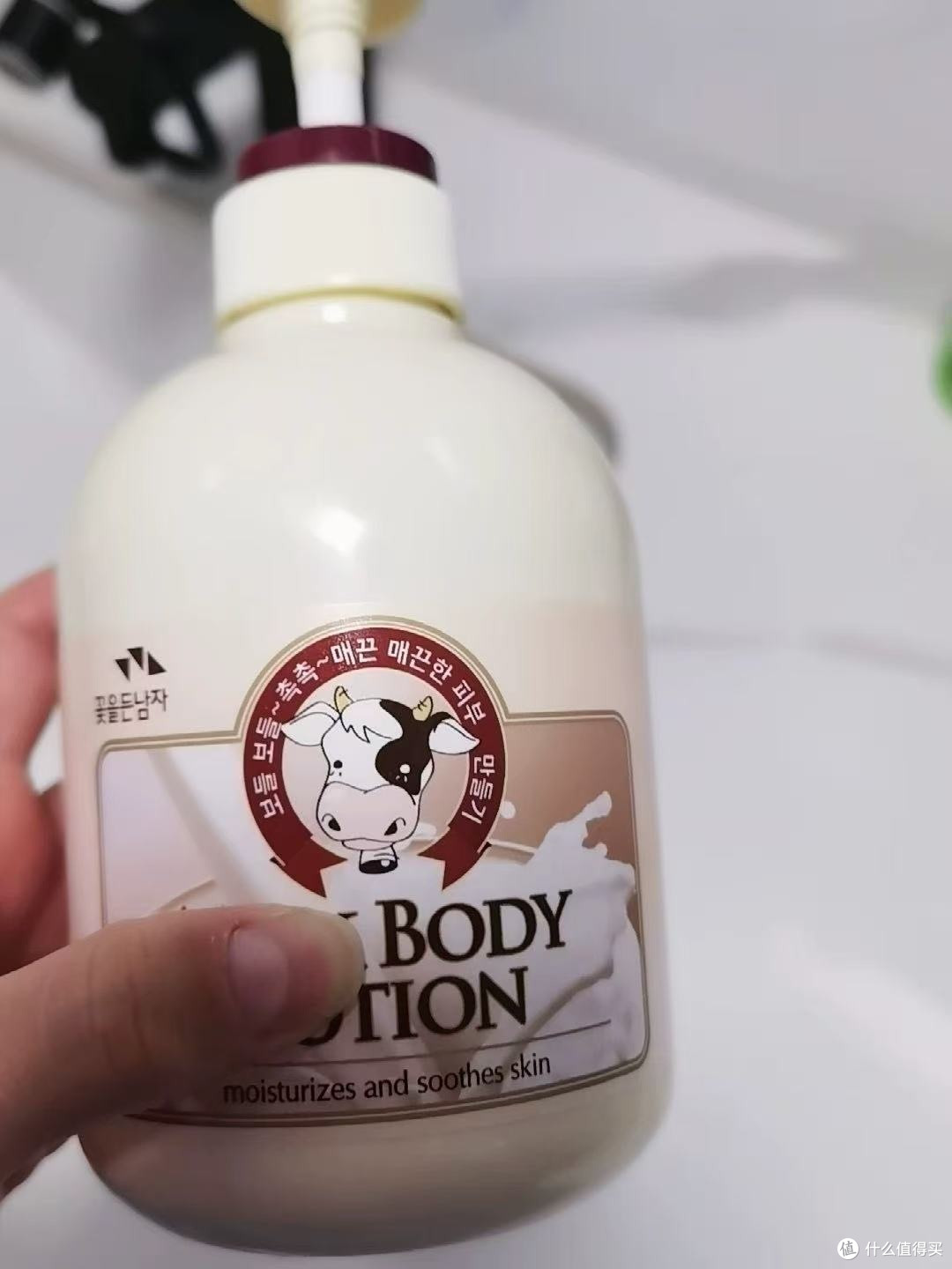 牛奶味身体乳 淡淡奶香不冲不腻