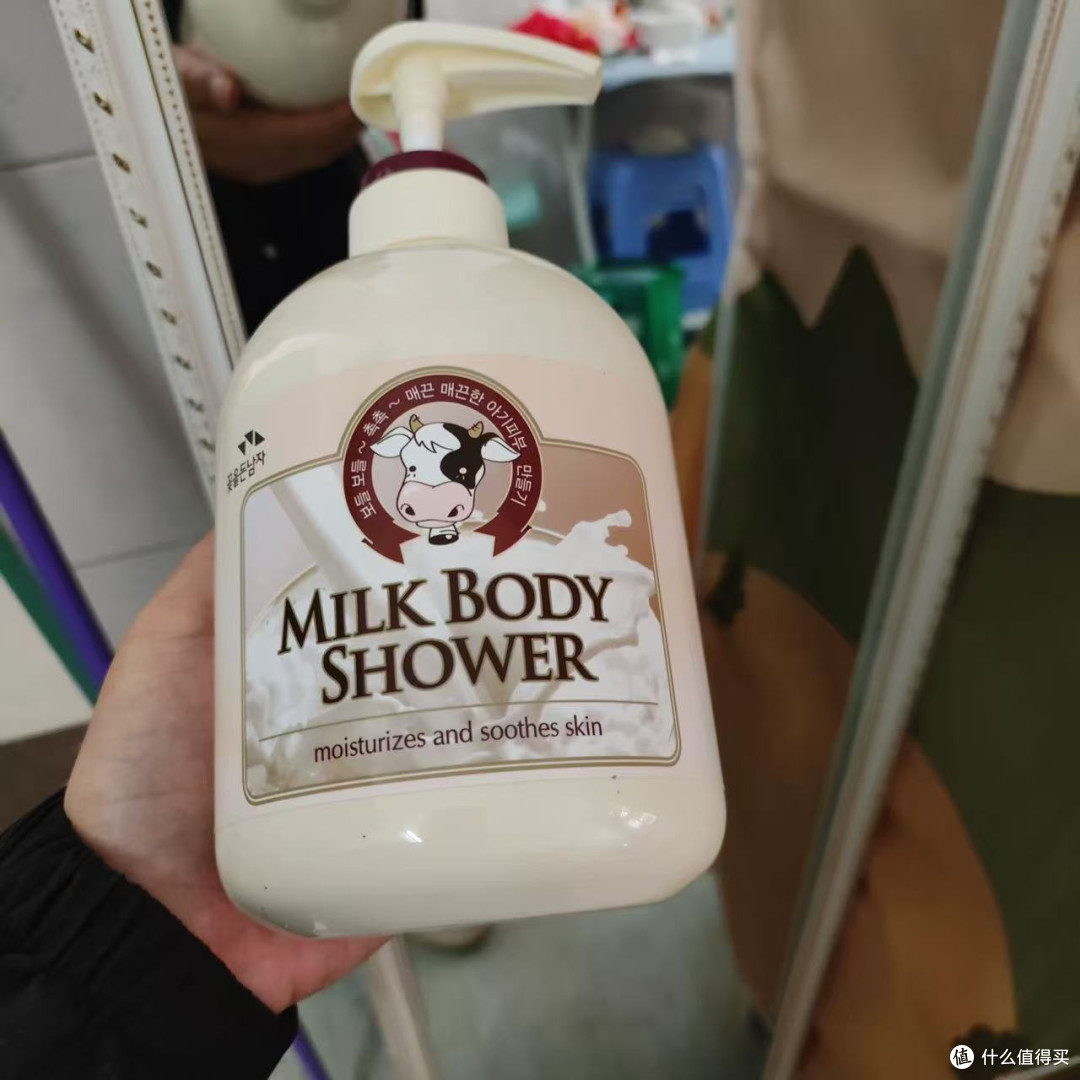韩国所望沐浴乳 浅香奶味不刺鼻