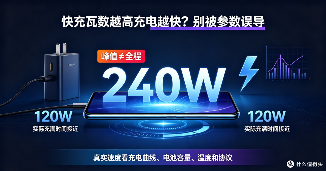 手机充电:快充功率越高,充电就越快吗?