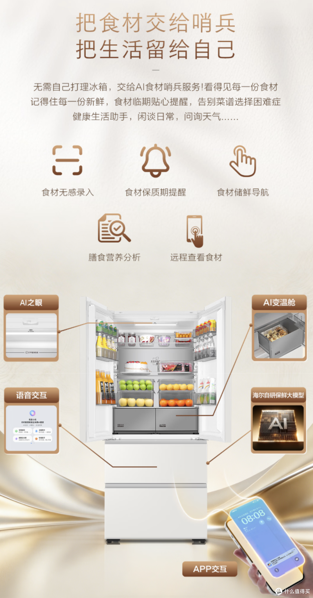 海尔大海鲸:AI哨兵如何管食材?