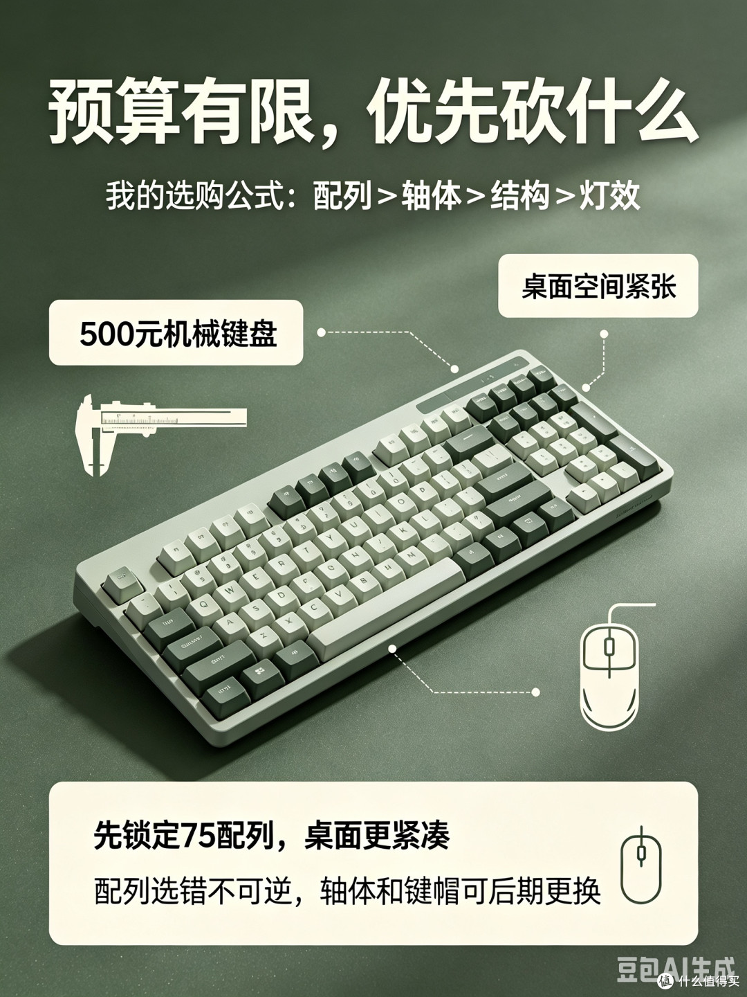 国产外设真香|我的选购公式:预算有限,优先砍什么