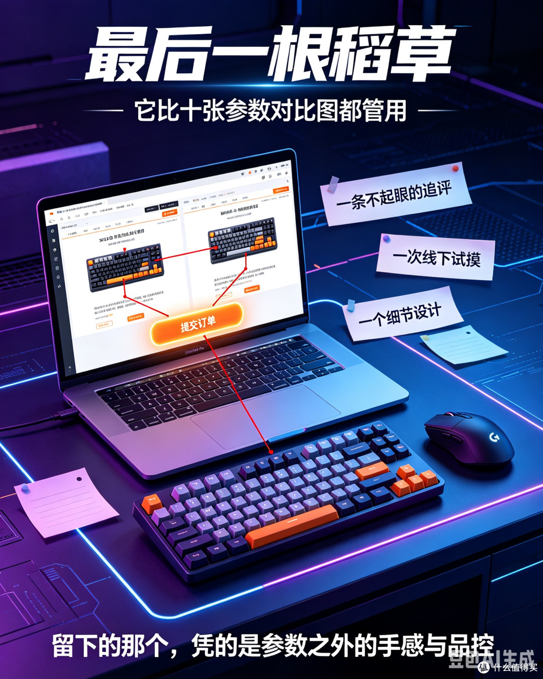 鼠标决赛圈二选一，真正决胜的是参数表里看不到的手感