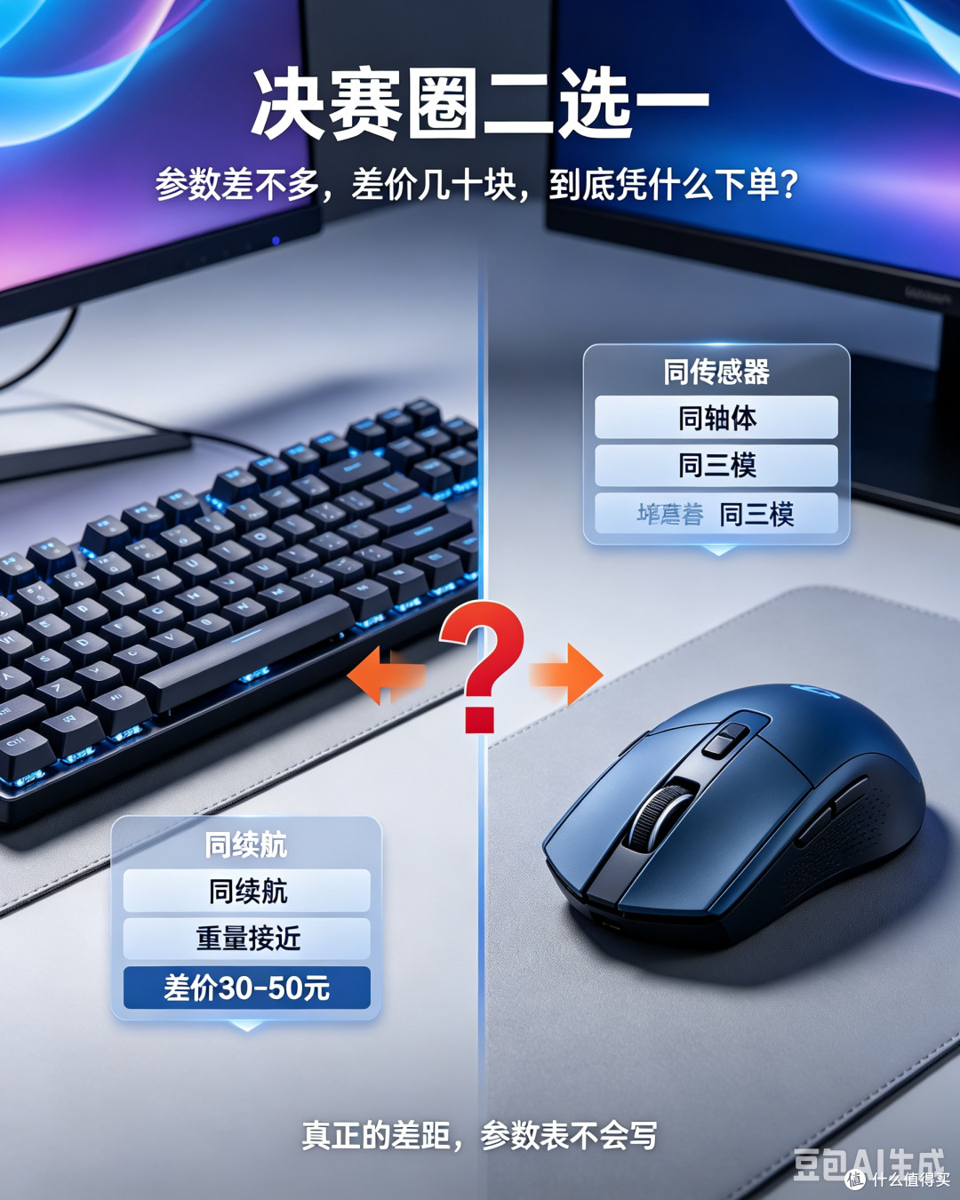 鼠标决赛圈二选一,真正决胜的是参数表里看不到的手感