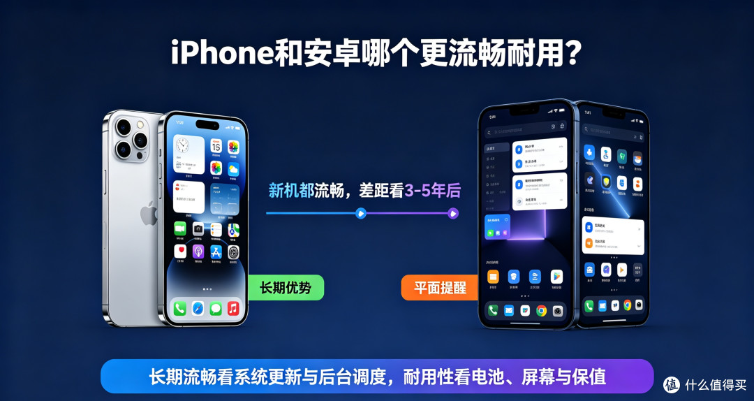 iPhone vs 安卓：流畅&耐用对比（2026）