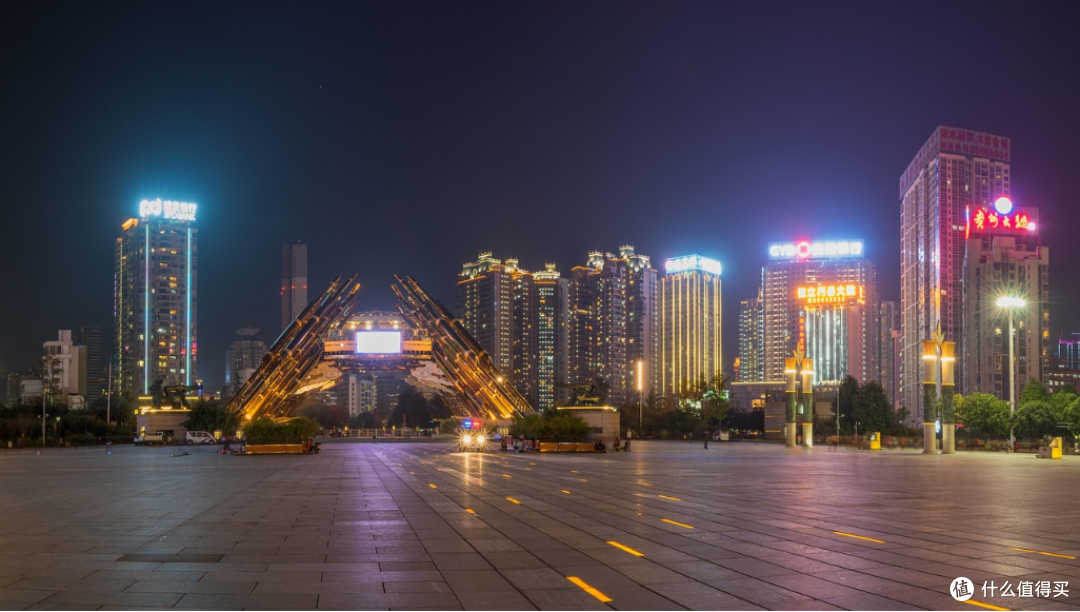 火炬八街街角海景街景
