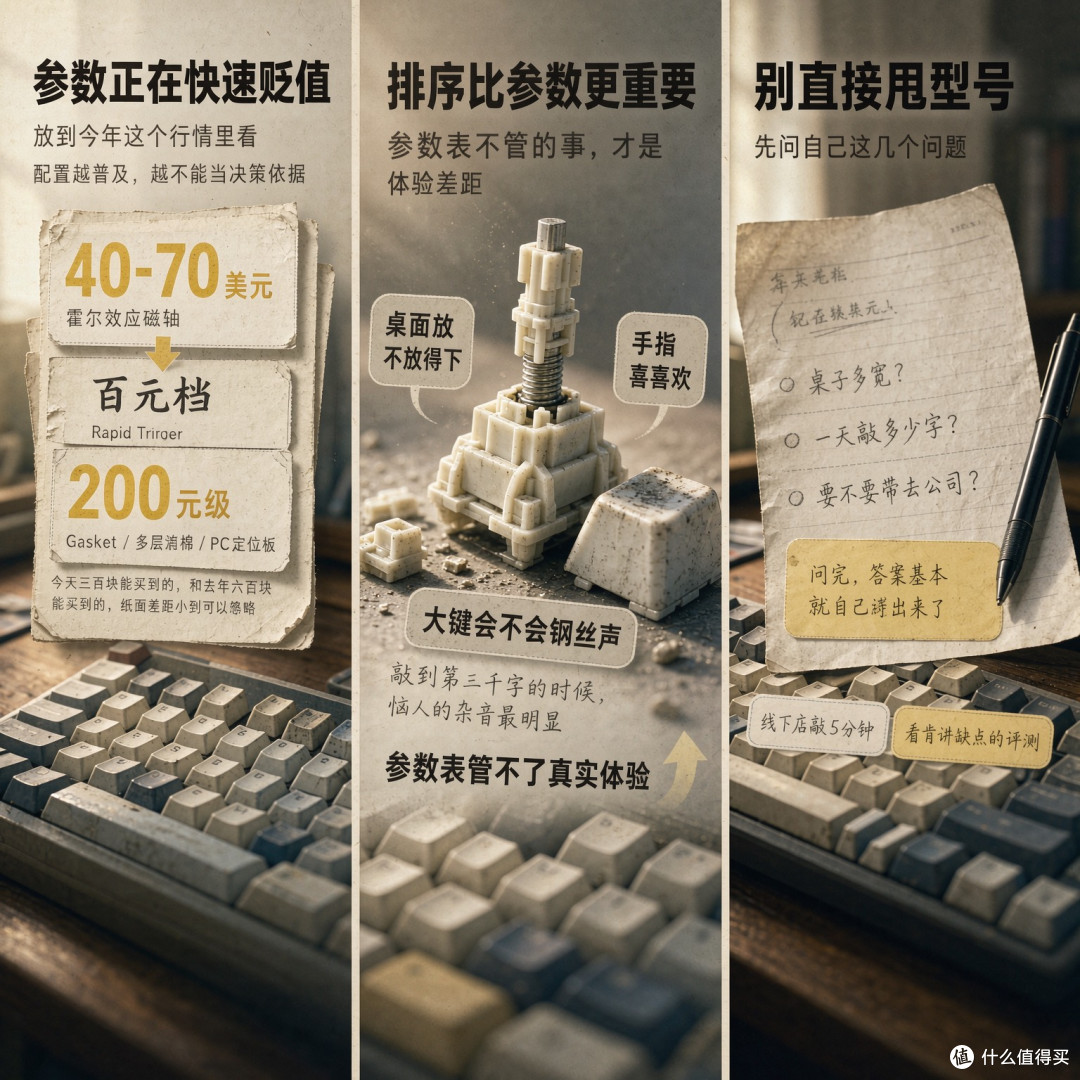 键盘选购:配列优先于参数
