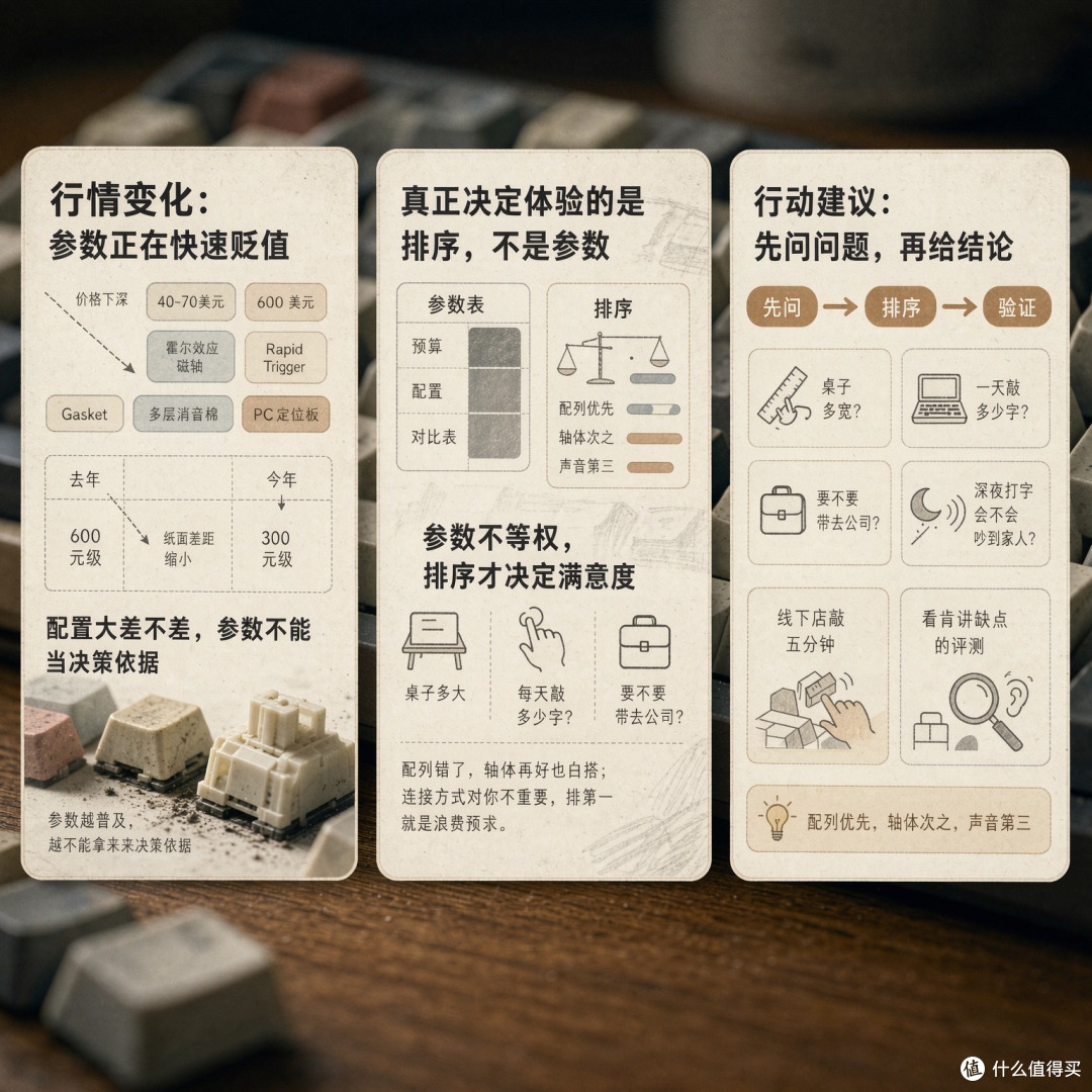 键盘选购:配列优先于参数