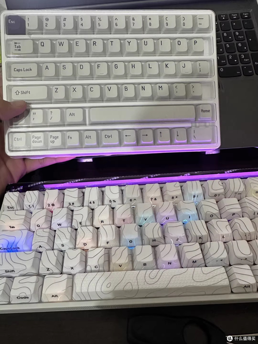 小蜜蜂MADE68PRO+磁轴上手:急停跟手灯箱真香