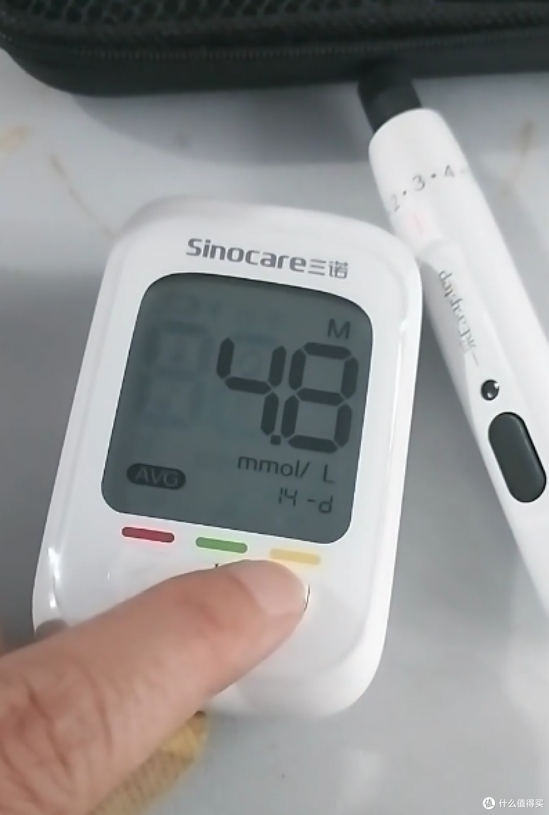 三诺优佳血糖仪值不值得买?银碳16电极加脱氢酶试纸拆解