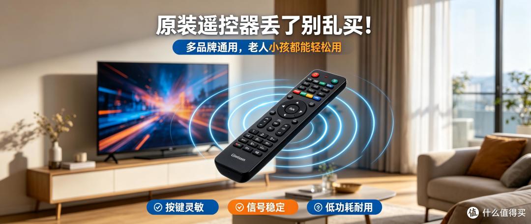 原装遥控器丢了别乱买！这款万能遥控解了我家的燃眉之急