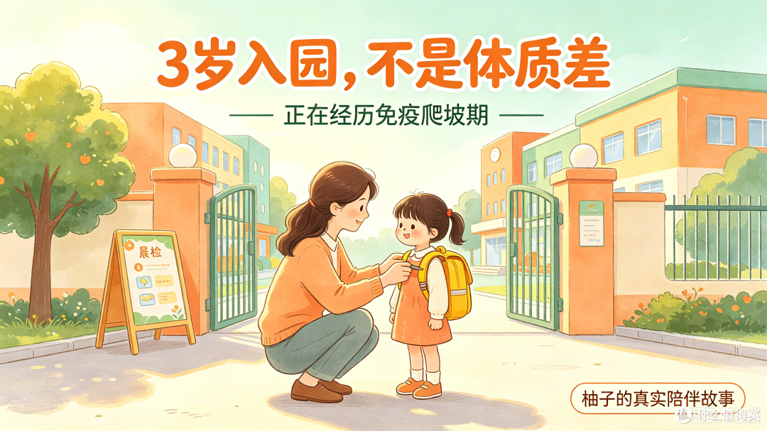 宝宝入园总感冒?不是体质差!我陪柚子走过免疫爬坡期的真实科普