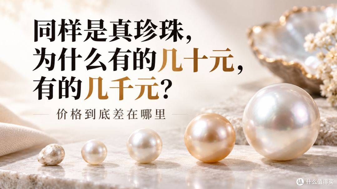 同样是真珍珠，为什么有的几十元，有的几千元？价格到底差在哪里