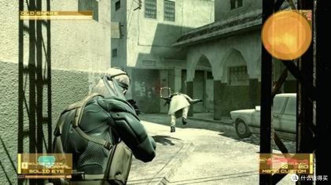 《合金装备 4》实机画面