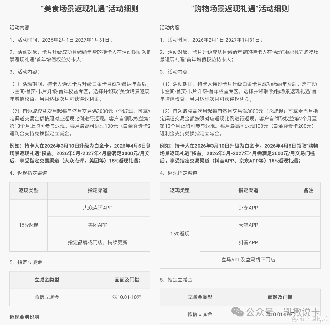 官方放水!又一刚性白金卡年费直接免!