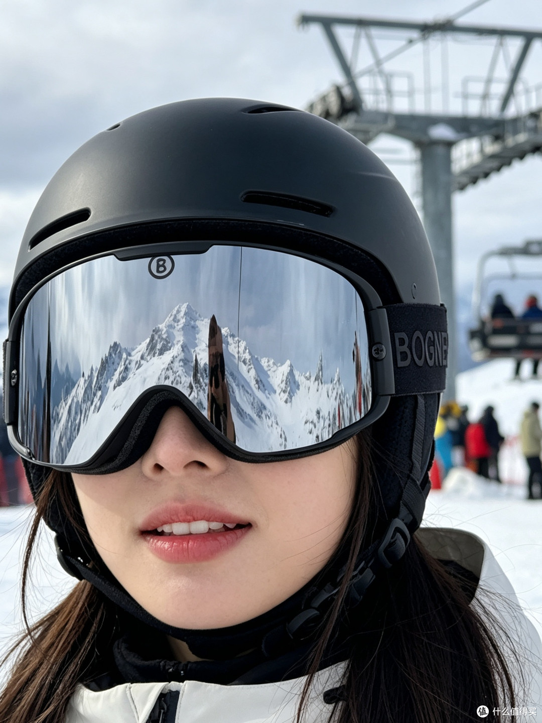 双色镜片磁吸替换雪镜 磁吸力到底稳不稳