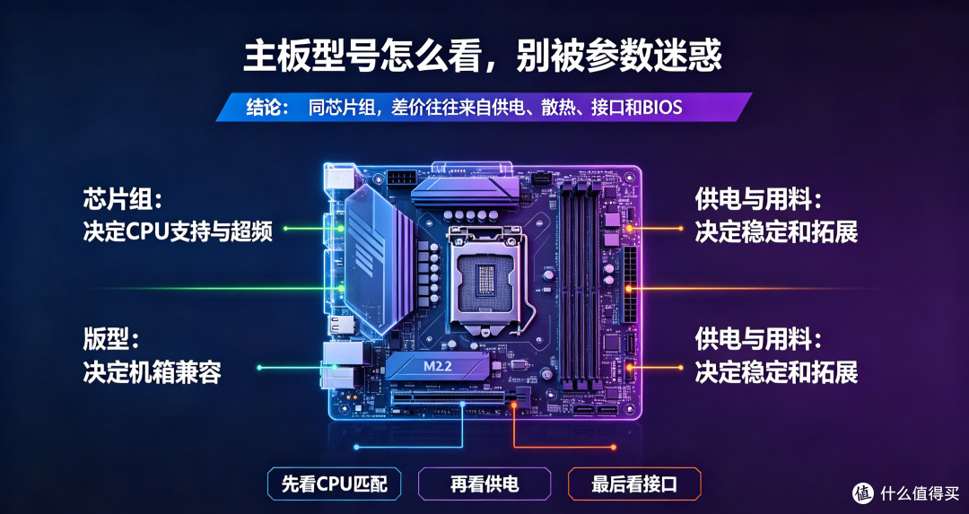 主板选购核心:供电与芯片组解析