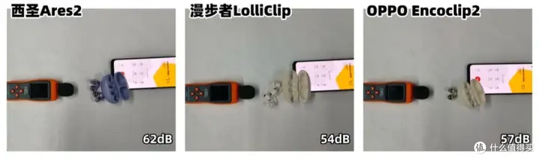 西圣Ares2、漫步者LolliClip、OPPO Encoclip2横向对比测试