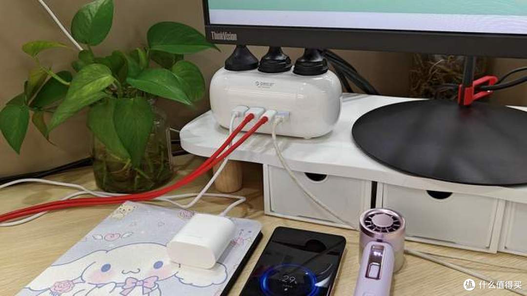 工位插座不够用?奥睿科小白插排来解决!