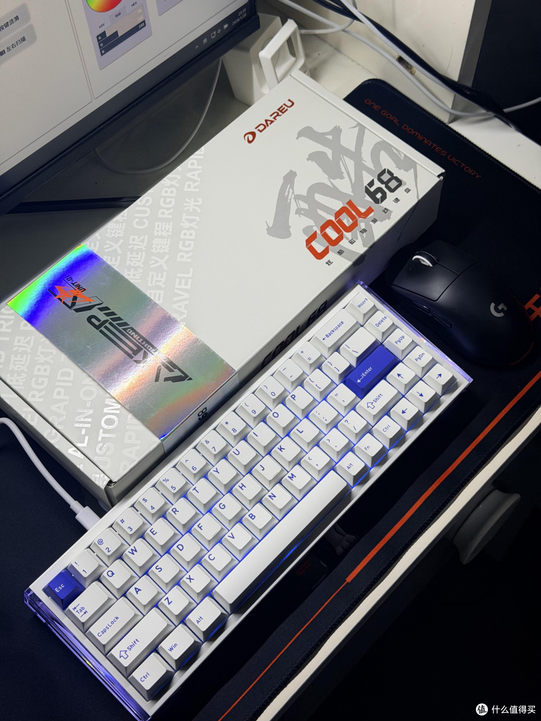 达尔优Cool68:百元磁轴太卷了!