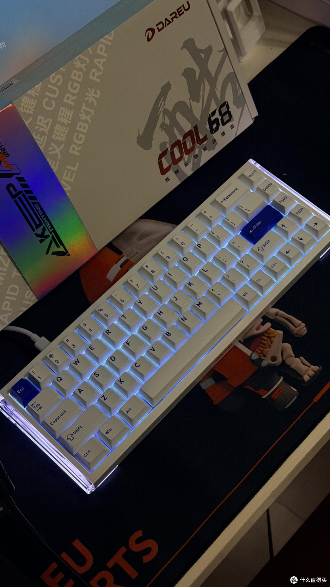 达尔优Cool68:百元磁轴太卷了!