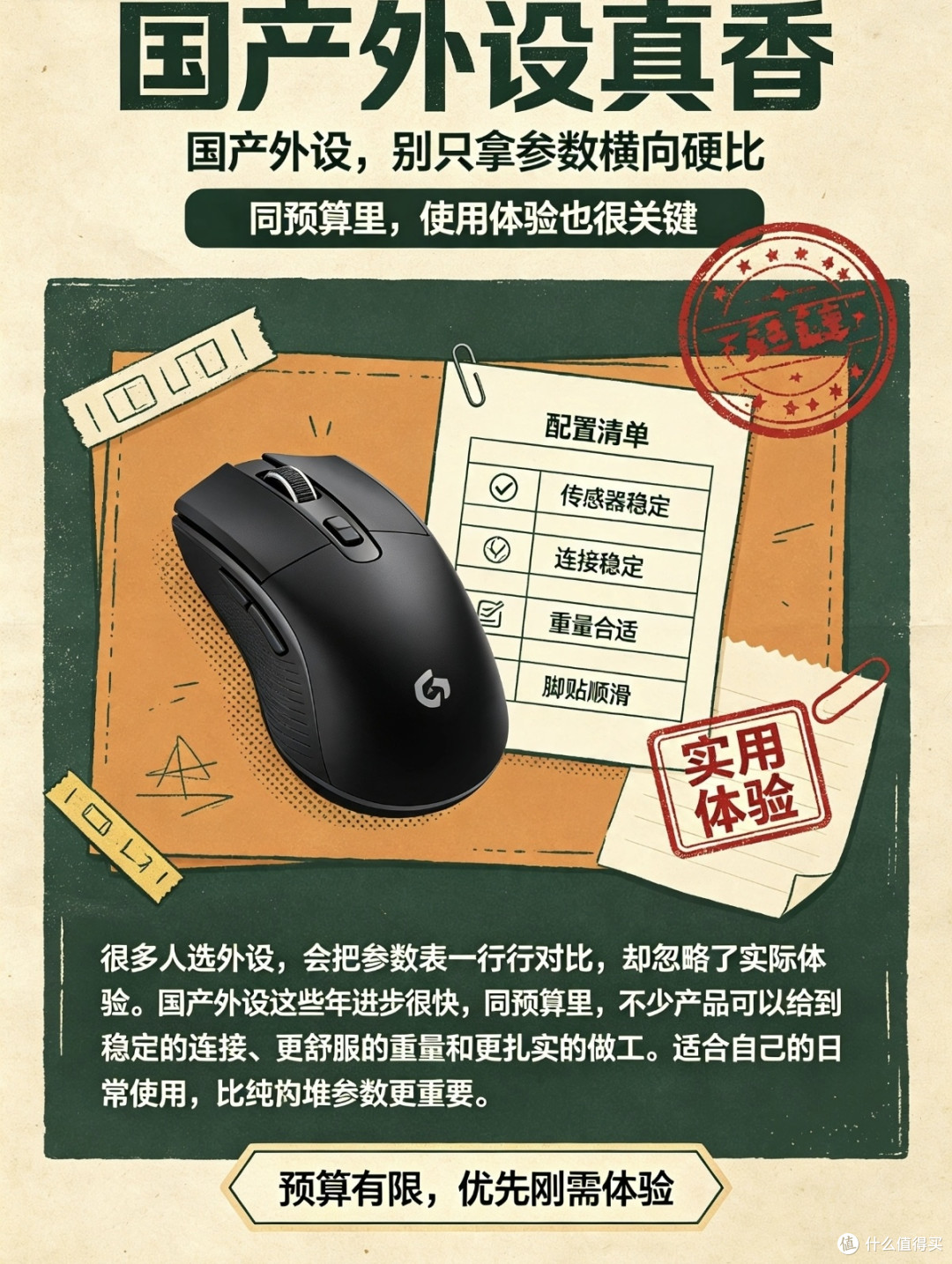 选购外设别死磕参数!有些指标普通用户根本感知不到