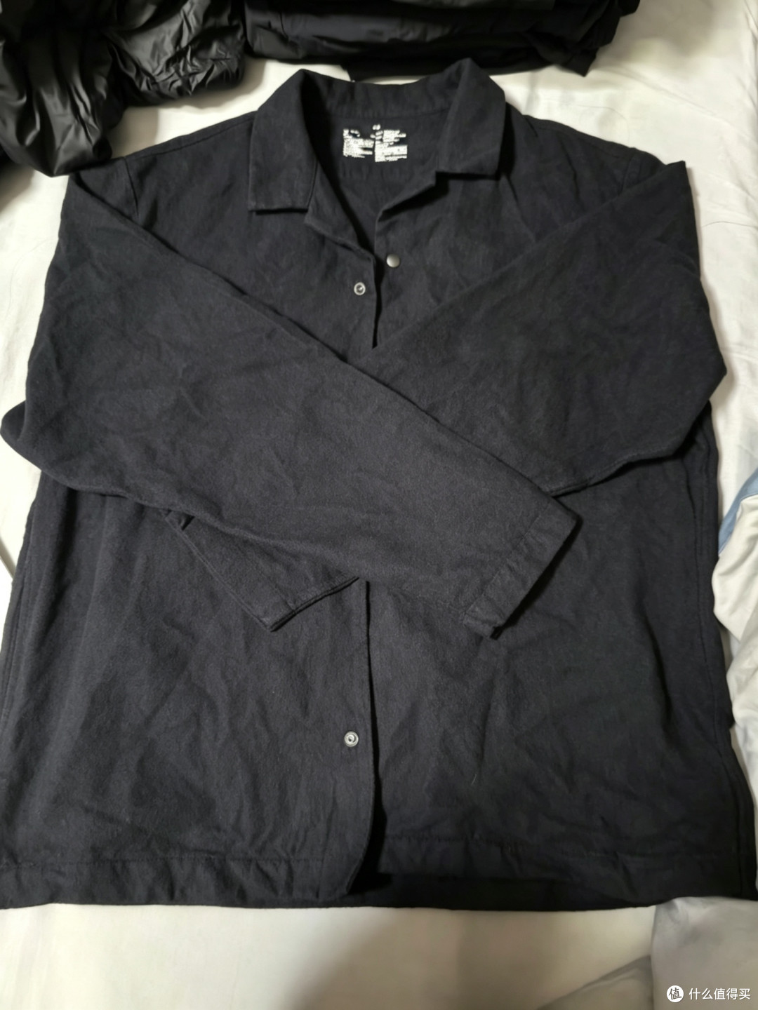 咳咳，我不太会叠衣服额，但法兰绒真的很舒服~