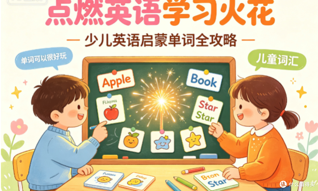 点燃英语学习火花：少儿英语启蒙单词全攻略