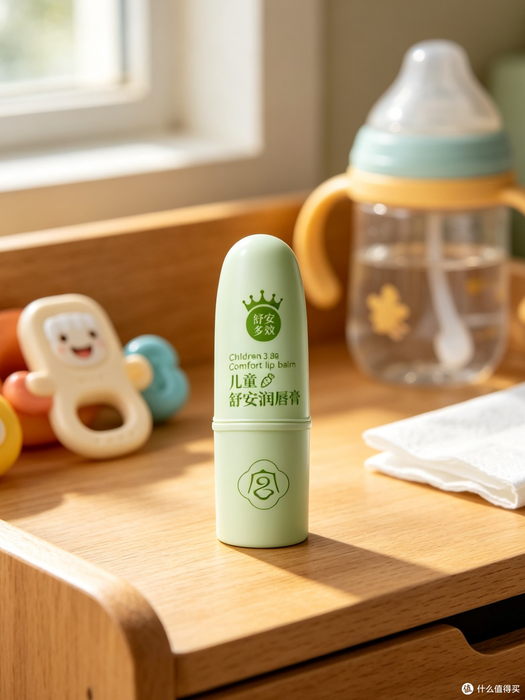 儿童舒安润唇膏 流口水和啜奶嘴的嘴唇救星